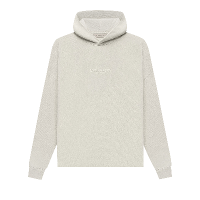 Pre-owned Essentials Fear Of God  Relaxed Hoodie 'wheat' In Cream