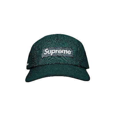 Pre-owned Supreme Coated Cordura Camp Cap 'teal'