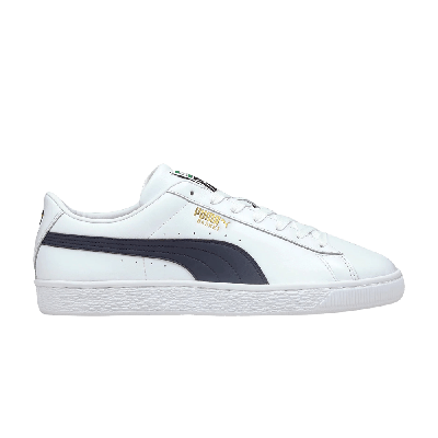 Pre-owned Puma Basket Classic 21 'white Peacoat'