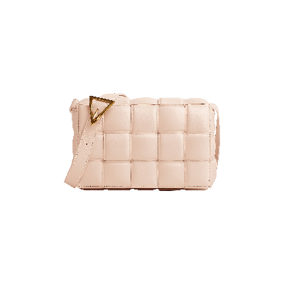 Pre-owned Bottega Veneta Padded Cassette Bag 'melon/washed Gold' In Green