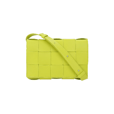 Pre-owned Bottega Veneta Cassette Bag 'acid Kiwi/silver' In Green