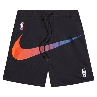 Pre-owned Kith & Nike For New York Knicks Short 'black'