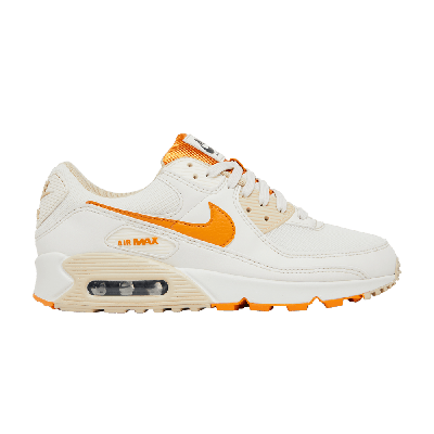 Pre-owned Nike Wmns Air Max 90 Se 'phantom Light Curry' In White