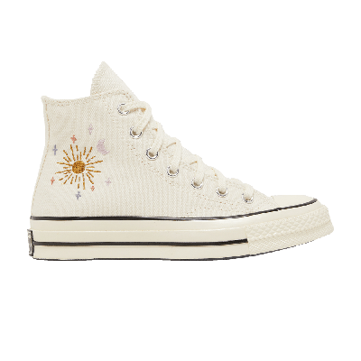 Pre-owned Converse Wmns Chuck 70 High 'mystic World - Future Is Bright' In Cream