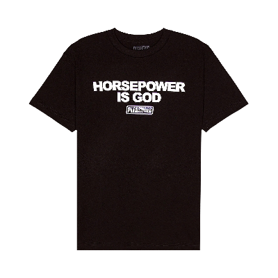 Pre-owned Pleasures Horsepower T-shirt 'black'