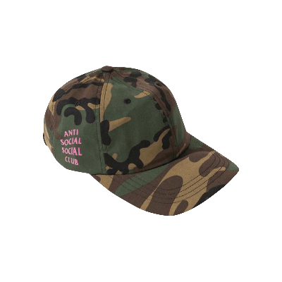 Anti Social Social Club Get Weird Cap 'camo' In Multi-color