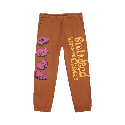 Pre-owned Brain Dead Independent Classic Pant 'brown'