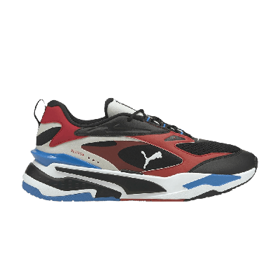 Pre-owned Puma Rs-fast 'black Urban Red'