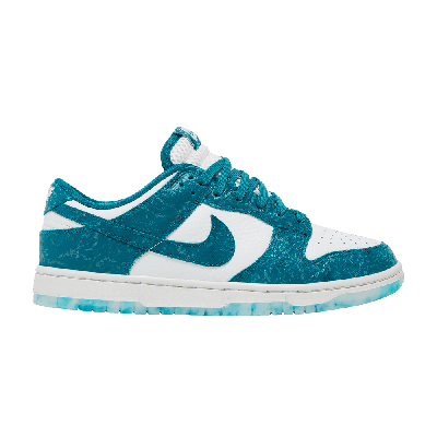 Pre-owned Nike Wmns Dunk Low 'ocean' In White