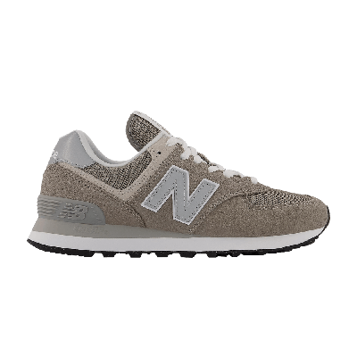 Pre-owned New Balance Wmns 574 Core 'grey White'
