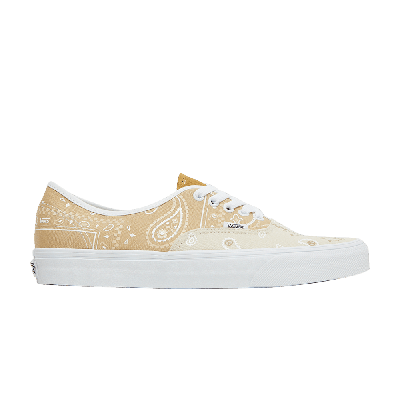Pre-owned Vans Authentic 'peace Paisley - Peace' In Brown