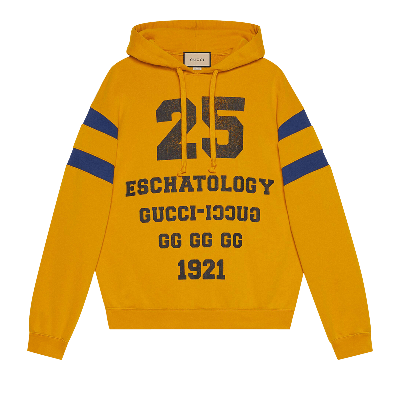 Pre-owned Gucci Sweatshirt 'zest/multicolor' In Yellow