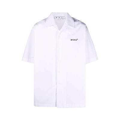 Pre-owned Off-white Caravag Arrow Holiday Shirt 'white'