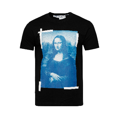 Pre-owned Off-white Monalisa Slim Short-sleeve Tee 'black'