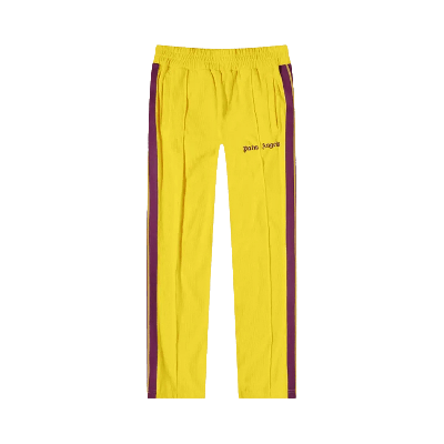 Pre-owned Palm Angels Cord Fleece Track Pant 'yellow'