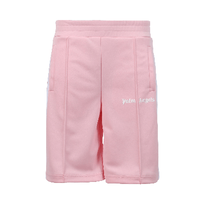 Pre-owned Palm Angels Slim Track Pants 'almond Blossom/white' In Pink
