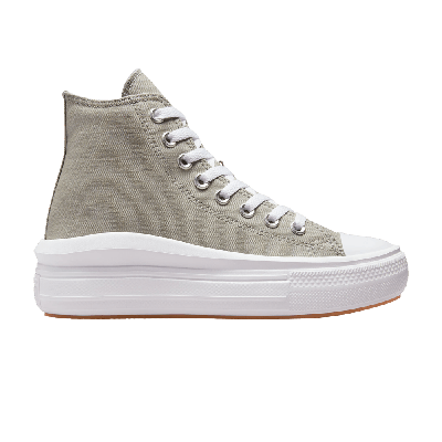 Pre-owned Converse Wmns Chuck Taylor All Star Move Platform High 'seasonal Color - Slate Sage Gum' In Green