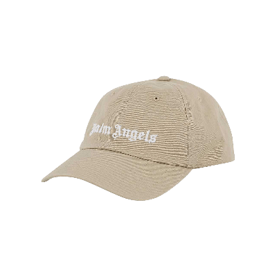 Pre-owned Palm Angels Classic Logo Cap 'beige/white' In Brown