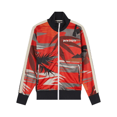 Pre-owned Palm Angels Hawaii Track Jacket 'multicolor/off White' In Multi-color