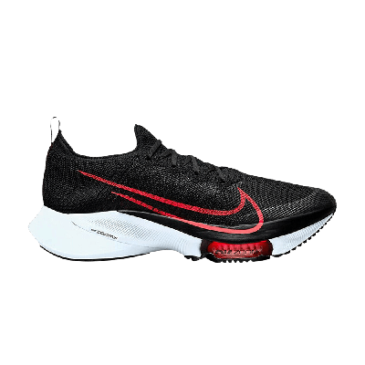 Pre-owned Nike Air Zoom Tempo Next% Flyknit 'black Flash Crimson'