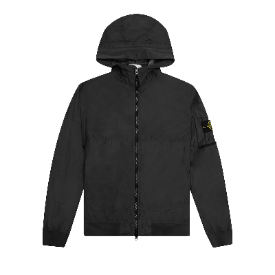 Pre-owned Stone Island Hooded Blouson 'charcoal' In Grey