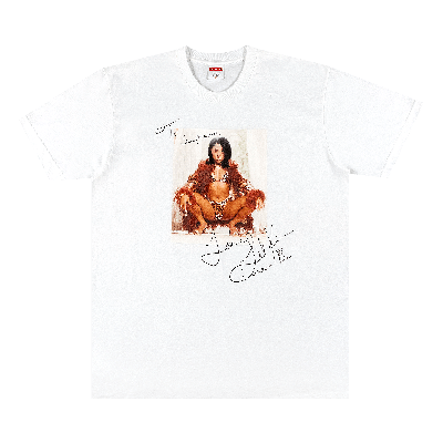 Pre-owned Supreme Lil Kim Tee 'white'