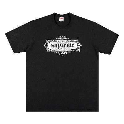 Pre-owned Supreme Top Shotta Tee 'black'