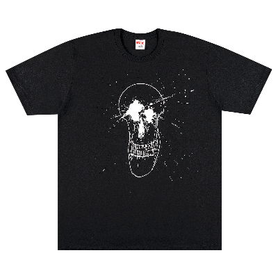 Pre-owned Supreme Kids'  Ralph Steadman Skull Tee 'black'