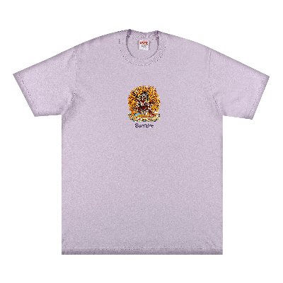 Pre-owned Supreme Person Tee 'light Purple'