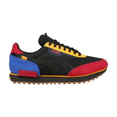 Pre-owned Puma Future Rider 'global Futurism - Black'