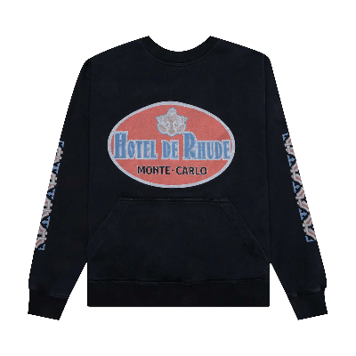 Pre-owned Rhude Hotel De  Crew 'vintage Black'