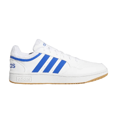 Pre-owned Adidas Originals Hoops 3.0 Low 'white Royal Blue'