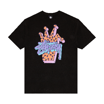 Pre-owned Stussy 3d Crown Tee 'black'