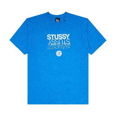 Pre-owned Stussy Tee 'blue'