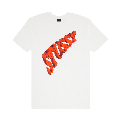 Pre-owned Stussy Super Tee 'white'