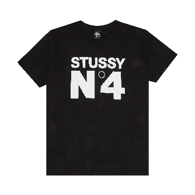 Pre-owned Stussy No. 4 Tee 'black'