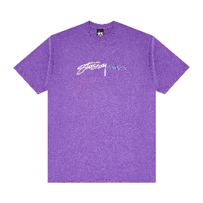 Pre-owned Stussy Designs Tee 'purple'