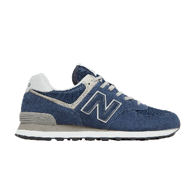 Pre-owned New Balance 574 'core Pack - Navy' In Blue
