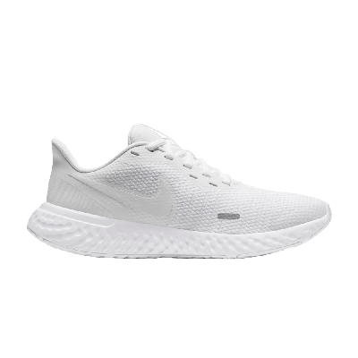 Pre-owned Nike Wmns Revolution 5 'triple White'