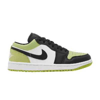 Pre-owned Air Jordan Wmns  1 Low Se 'vivid Green Snakeskin'