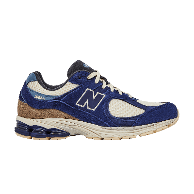 Pre-owned New Balance 2002r 'night Tide Cream' In Blue