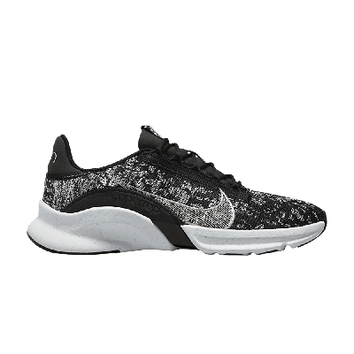 Pre-owned Nike Wmns Superrep Go 3 Flyknit Next Nature 'black White'