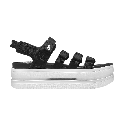 Pre-owned Nike Wmns Icon Classic Sandal 'black White'