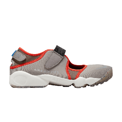 Pre-owned Nike Wmns Air Rift 'enigma Stone Metallic Silver' In Grey