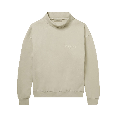 Pre-owned Essentials Fear Of God   Mockneck 'wheat' In Cream
