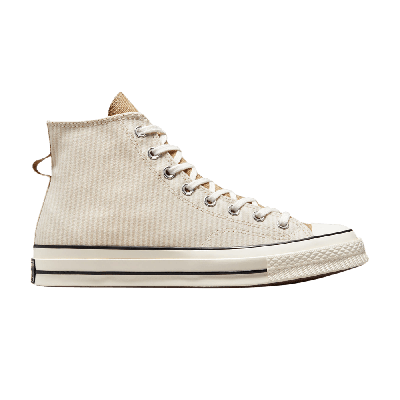 Pre-owned Converse Chuck 70 High 'crafted Stripe' In Tan
