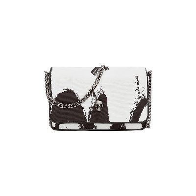 Pre-owned Alexander Mcqueen Small Skull Bag 'black/white'