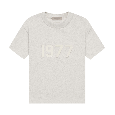 Pre-owned Essentials Fear Of God   Tee 'light Oatmeal' In Grey