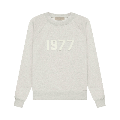 Pre-owned Essentials Fear Of God   Crewneck 'light Oatmeal' In Grey