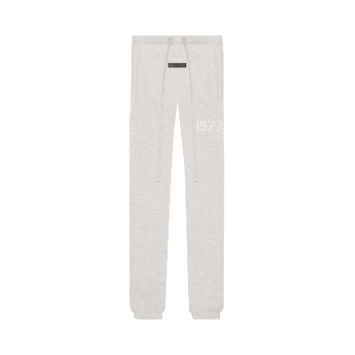 Pre-owned Essentials Fear Of God   Sweatpants 'light Oatmeal' In Grey